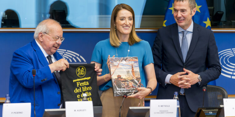 Agrusti Metsola Ciriani Pordenonelegge