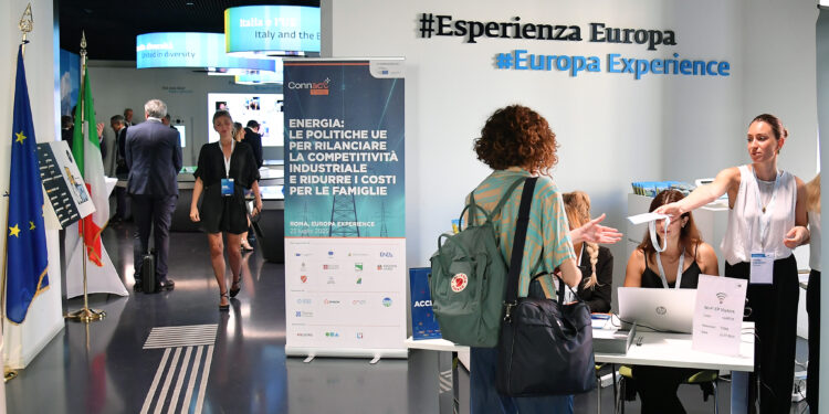 L'evento Connact Energy a Roma , 23/7/25