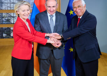 Ursula von der Leyen Nikol Pashinyan António Costa