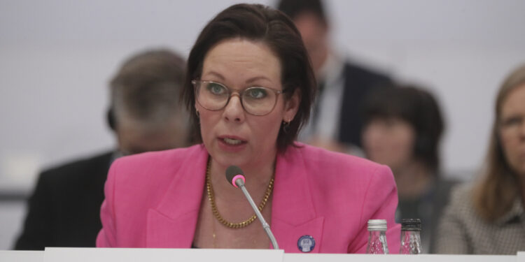 MARIA MALMER STENERGARD MINISTRO DEGLI AFFARI ESTERI DELLA SVEZIA