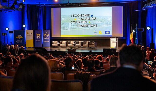 Conferenza sull'economia sociale organizzata nel corso della presidenza belga del Consiglio dell'Ue [foto: