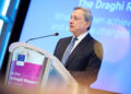 L'ex presidente del Consiglio, Mario Draghi, il 16 settembre 2025 alla Conferenza a Bruxelles intitolata "to the conference “One Year After the Draghi Report”. Source: EU Commission