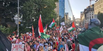 manifestazione gaza palestina bruxelles