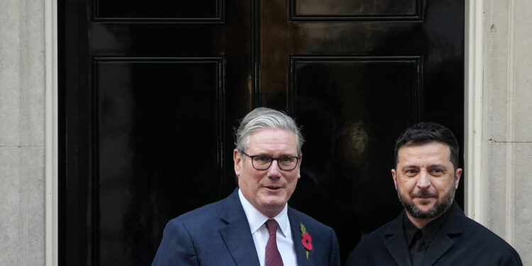 Keir Starmer Volodymyr Zelensky