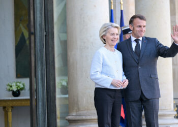 Ursula von der Leyen Emmanuel Macron