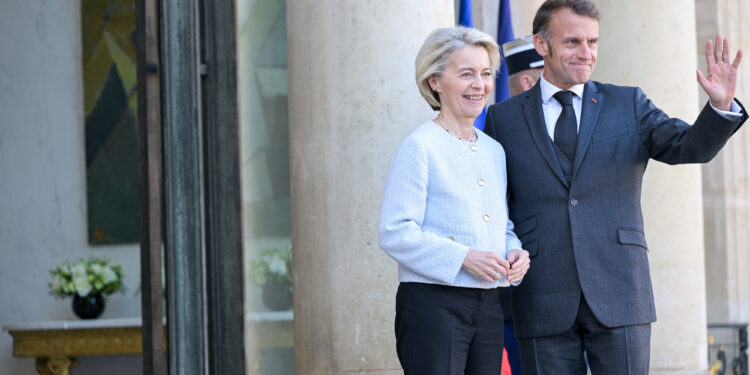 Ursula von der Leyen Emmanuel Macron