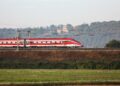 Un treno ad alta velocità Freccia Rossa [imagoeconomica]