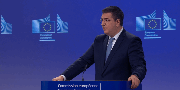 Il commissario per i Trasporti, Apostolos Tzitzikostas [Bruxelles, 5 novembre 2025]