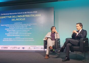 Andrea D'Amato (dx). Foto: Federazione carta e grafica Confindustria