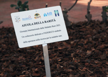 Ospedale pediatrico Giovanni XXIII in occasione della 14esima giornata mondiale delle malattie rare  [foto: Saverio De Giglio/imagoeconomica]