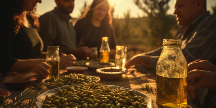 Olio extravergine d'oliva [foto: Carlo Carino/imagoeconomica]