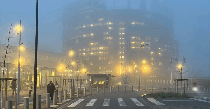 La sede del Parlamento europeo a Strasburgo [foto: Anna Gerardi]