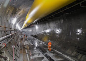 Saint martin de la porte - cantiere della Tav Torino-Lione [foto: IPA agency]