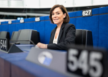 Elisabetta GUALMINI in the EP in Strasbourg
