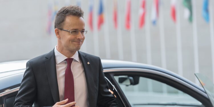 Hungarian Minister of Foreign Affairs and Trade Peter Szijjarto  (Photo by Jonathan Raa / Pacific Press)/PACIFICPRESS_1220.082/Credit:Jonathan Raa / Pacific Pr/SIPA/1511071251