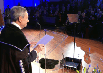 Mario Draghi alla Patroonsfeest 2026 dell'università di Leuven [Leuven, 2 febbraio 2026]