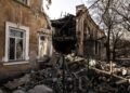 Abitazione civile bombardata in Ucraina [credits: Marco Cremonesi/imagoeconomica]
