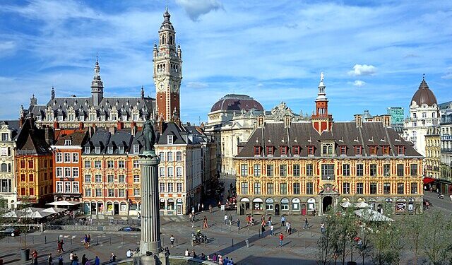 Lille, veduta della Grande Place [Wikimedia Commons]