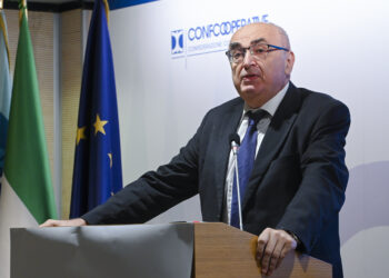 Il presidente di Confcooperative, Maurizio Gardini. Fonte: Alessia Mastropietro, via Imagoeconomica