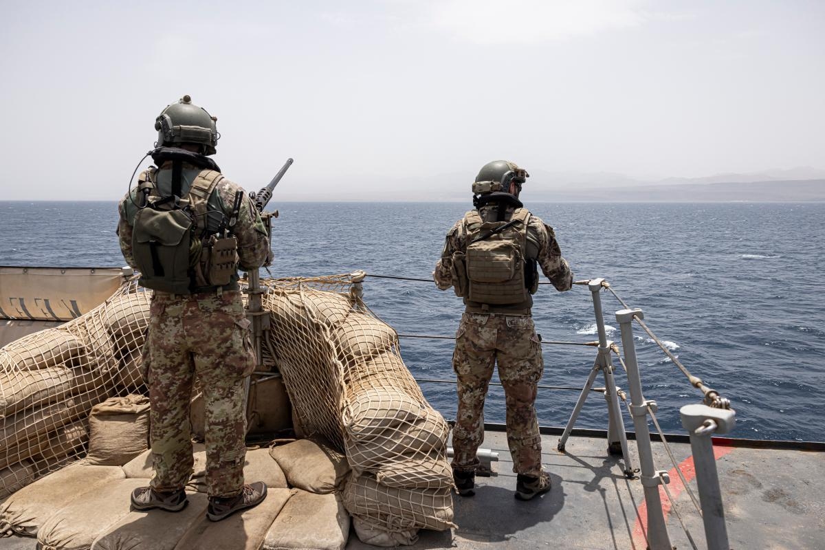 The EU Council reviews Aspides and Atalanta naval missions, both will focus on underwater security