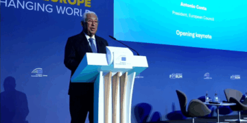 Il presidente del Consiglio europeo, Antonio Costa [Lussemburgo, 4 marzo 2026]