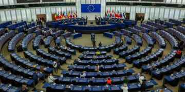 L'aula del Parlamento europeo nella sede di Strasburgo. Fonte: