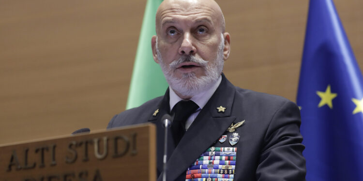 GIUSEPPE CAVO DRAGONE PRESIDENTE COMITATO MILITARE NATO (Imagoeconomica)