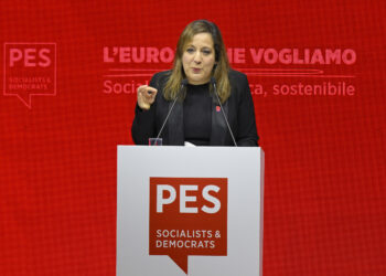 Source: IPA agency Roma - Iratxe García Pérez durante il Congresso del Partito Socialista Europeo (PES)