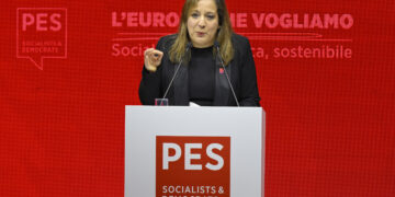 Source: IPA agency Roma - Iratxe García Pérez durante il Congresso del Partito Socialista Europeo (PES)