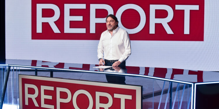 Sigfrido Ranucci, conduttore di Report [foto: Andrea Di Biagio/imagoeconomica]