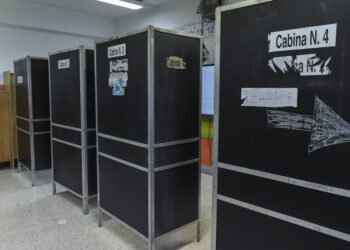 Seggi elettorali. Fonte: Sara Minelli via Imagoeconomica