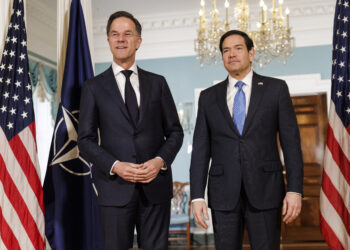 Il segretario generale della NATO Mark Rutte incontra Marco Rubio, Segretario di Stato degli Stati Uniti (8 aprile 2026): Fonte: Alleanza Atlantica