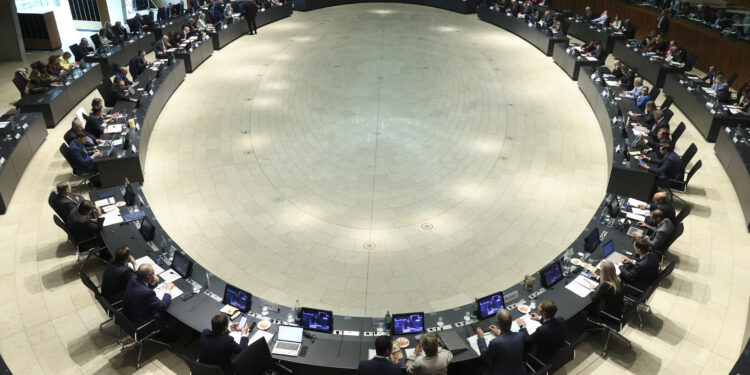 La riunione del Consiglio Agrifish a Lussemburgo, 27 aprile 2026. Fonte: Consiglio UE