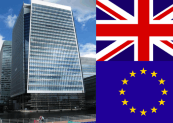 25 Churchill Place, Canary Wharf, la vecchia sede dell'EMA a Londra [foto: Alex McGregor/Wikimedia Commons, rielaborazione Eunews]