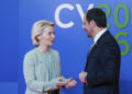 Il presidente di Cipro, Nikos Christodoulides, e la presidente della Commissione europea, Ursula von der Leyen, in un momento del vertice informale del Consiglio europeo a Cipro [Nicosia, 24 aprile 2026. Foto: European Council]