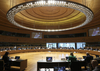 Un momento del consiglio Affari esteri [Lussemburgo, 21 aprile 2026. Foto: European Council]