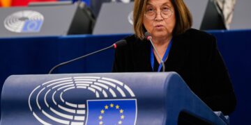 L'eurodeputata S&D, Lucia Annunziata. Copyright: © European Union 2025 - Source : EP