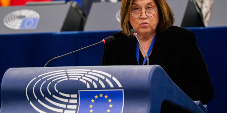 L'eurodeputata S&D, Lucia Annunziata. Copyright: © European Union 2025 - Source : EP