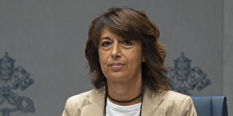 Source: IPA agency-Roma, conferenza stampa di presentazione del Giubileo dei Giovani Roberta Angelilli, la Vice Presidente della Regione LAzio