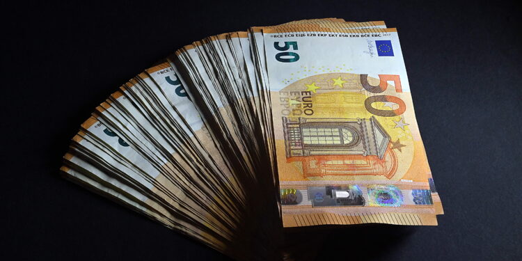 Banconote da 50 euro. Fonte: Mattia Calaprice, via Imagoeconomica