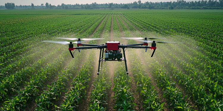 Irrorazione agricola via Imagoeconomica