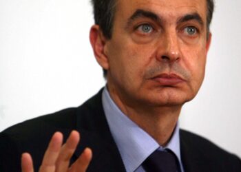 L'ex primo ministro spagnolo, Josè Luis Zapatero (Fonte: Imagoeconomica)
