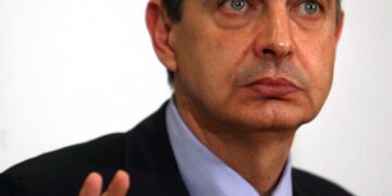 L'ex primo ministro spagnolo, Josè Luis Zapatero (Fonte: Imagoeconomica)