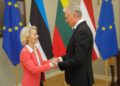 Ursula von der Leyen e Gitanas Nausėda a Vilnius [Foto: EC - Audiovisual Service
]
