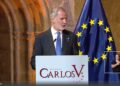 Il re Filippo IV ha presieduto la cerimonia di premiazione del Comitato europeo delle Regioni, insignito del premio Carlo V. Fonte : EBS