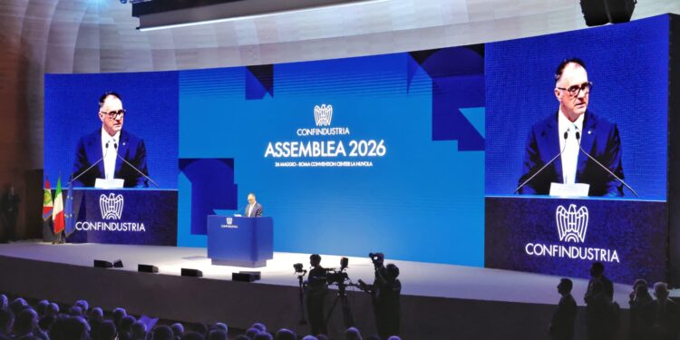 Orsini durante il suo intervento (Foto: Confindustria)