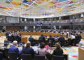 La riunione dell'Ecofin [Bruxelles, 5 maggio 2026. Foto: European Council]