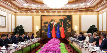 VERTICE UE-CINA Luglio 2025 [Fonte: Imagoeconomica]