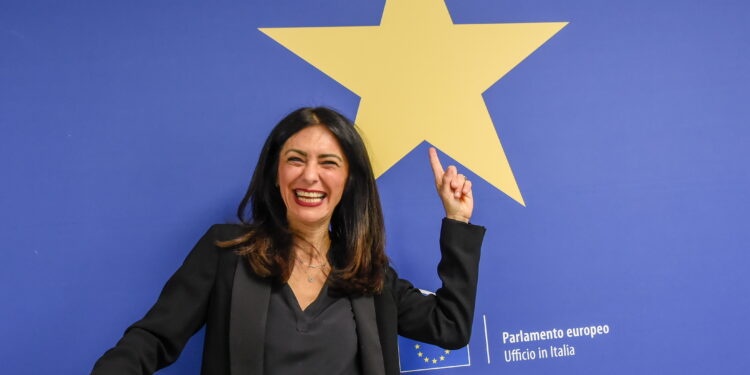 PINA PICIERNO PARLAMENTO EUROPEO Fonte: Imago economica