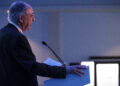Il commissario per la pesca, Costas Kadis, interviene alla presentazione dell'annuncio strategico del programma per lo sviluppo sostenibile dell'Oceano Indiano occidentale. Crediti: Commissione europea